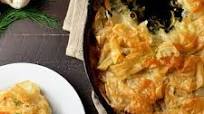 Creamy Garlic Chicken Spanakopita Skillet Creamy Garlic Chicken Spanakopita Skillet