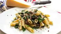 Pasta With Collard Greens and Onions Pasta With Collard Greens and Onions
