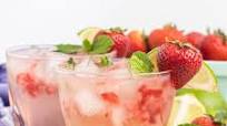 Virgin Strawberry Mojito Virgin Strawberry Mojito