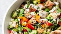 Chopped Chicken Shawarma Salad Chopped Chicken Shawarma Salad