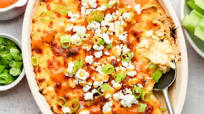 Healthier Buffalo Chicken Dip Healthier Buffalo Chicken Dip