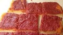 Rhode Island-Style Pizza Strips aka Bakery Pizza Rhode Island-Style Pizza Strips aka Bakery Pizza