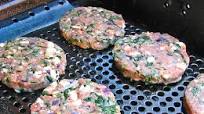 Cookin’ Greens Chicken or Turkey Spanakopita Burgers Cookin’ Greens Chicken or Turkey Spanakopita Burgers