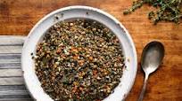 French Lentils With Garlic and Thyme French Lentils With Garlic and Thyme
