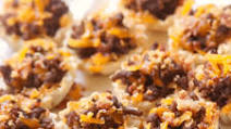 Bacon Cheeseburger Bites Bacon Cheeseburger Bites
