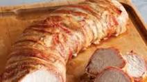 Bacon-Wrapped Pork Loin Bacon-Wrapped Pork Loin