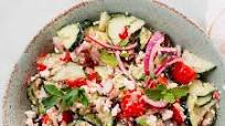 Greek Orzo Salad with Feta Greek Orzo Salad with Feta