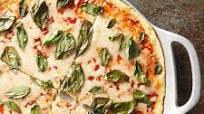 Two-ingredient-dough Margherita Pizza Recipe Two-ingredient-dough Margherita Pizza Recipe