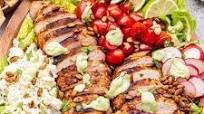 Southwest Chicken Salad with Avocado Lime Dressing Southwest Chicken Salad with Avocado Lime Dressing