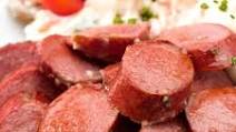 Kielbasa Appetizer With Apple Jelly and Mustard Kielbasa Appetizer With Apple Jelly and Mustard