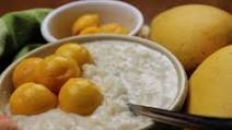 Instant Pot Sticky Rice Coconut Pudding with Mangoes Instant Pot Sticky Rice Coconut Pudding with Mangoes