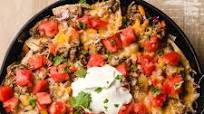 Skillet Shredded Beef Nachos Skillet Shredded Beef Nachos