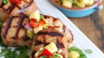 Grilled Hawaiian Pork Chops Grilled Hawaiian Pork Chops