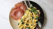 Keto Fried Salami and Scrambled Eggs Keto Fried Salami and Scrambled Eggs