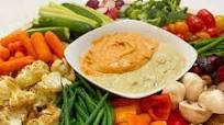 Hummus and Roasted Veggies Board Hummus and Roasted Veggies Board