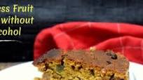 Eggless Fruit Cake without Alcohol Eggless Fruit Cake without Alcohol