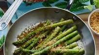 Pan-Roasted Asparagus with Garlic and Lemon Zest Pan-Roasted Asparagus with Garlic and Lemon Zest