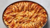 Cheesy Hasselback Potato Gratin Cheesy Hasselback Potato Gratin
