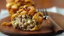 Impossibly Easy Mini Blue Cheeseburger Pies Impossibly Easy Mini Blue Cheeseburger Pies