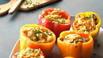 Slow-Cooker Chicken Enchilada Stuffed Peppers Slow-Cooker Chicken Enchilada Stuffed Peppers