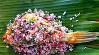 Kerala style Grilled LeatherJacket in Banana Leaf Recipe Kerala style Grilled LeatherJacket in Banana Leaf Recipe