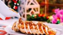 Roasted Turkey Breast with Dried Fruits Pan Sauce Roasted Turkey Breast with Dried Fruits Pan Sauce