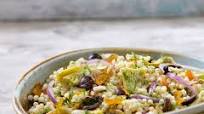 Mediterranean Pearl Couscous Salad Mediterranean Pearl Couscous Salad