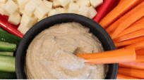 Garlic & Olive Hummus Recipe Garlic & Olive Hummus Recipe