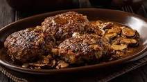 Creamy Burger Steak with Mushroom Gravy Creamy Burger Steak with Mushroom Gravy