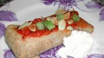 Vegetarian Baked Chimichangas Vegetarian Baked Chimichangas