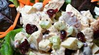 Chicken Salad with Greek Yogurt, Apples and Pecans Chicken Salad with Greek Yogurt, Apples and Pecans
