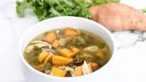 Slow Cooker Chicken Kale Cabbage Sweet Potato Soup Slow Cooker Chicken Kale Cabbage Sweet Potato Soup