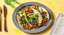 Pulled Chicken Tikka Tacos with Tomato-Cucumber Slaw Pulled Chicken Tikka Tacos with Tomato-Cucumber Slaw
