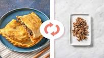 Cheesy Turkey Calzones with Garlic Dip Cheesy Turkey Calzones with Garlic Dip