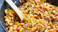Cheesy Ground Beef Pasta Cheesy Ground Beef Pasta
