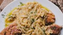 Pork Tenderloin Smothered in Onion and Mustard Pork Tenderloin Smothered in Onion and Mustard