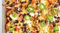 Sheet Pan Chicken and Black Bean Nachos Sheet Pan Chicken and Black Bean Nachos