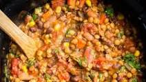 Hearty Slow Cooker Veggie Chili Hearty Slow Cooker Veggie Chili