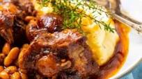 Oxtail Stew with Beans & Red Wine Oxtail Stew with Beans & Red Wine