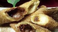 Deep-Fried Cheesecake Spring Roll Wrapper Deep-Fried Cheesecake Spring Roll Wrapper