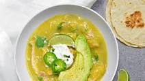 Easy Mexican Chili Verde (Pork or Chicken) Easy Mexican Chili Verde (Pork or Chicken)