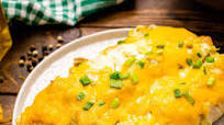 Creamy Chicken Enchiladas Creamy Chicken Enchiladas