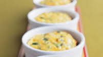 Crustless Broccoli-Cheddar Quiches Crustless Broccoli-Cheddar Quiches