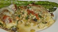 Portabella Mushrooms Stuffed With Chicken Portabella Mushrooms Stuffed With Chicken