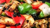 Chicken with black bean sauce Chicken with black bean sauce
