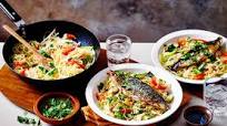 Mackerel stir-fry Mackerel stir-fry