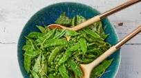 Pea Salad with Basil and Pea Shoots Pea Salad with Basil and Pea Shoots