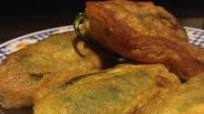 Chiles jalapeños rellenos de queso Chiles jalapeños rellenos de queso