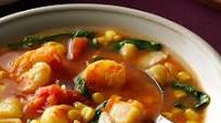 Shrimp & Cod Stew in Tomato-Saffron Broth Shrimp & Cod Stew in Tomato-Saffron Broth