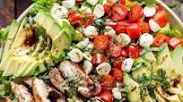 Chicken Avocado Caprese Salad Chicken Avocado Caprese Salad
